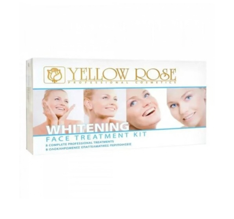 Набір засобів для освітлювальної терапії обличчя Whitening Face Treatment Kit Yellow Rose, 1 шт