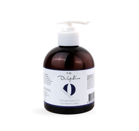 Очищуючий гель для жирної та нормальної шкіри Cleansing Gel For Oily And Normal Skin Dr. Yudinа, 300 мл