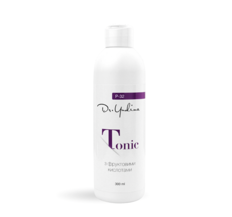Тонік для обличчя з фруктовими кислотами Tonic With Fruit Acids Dr. Yudina, 300 мл