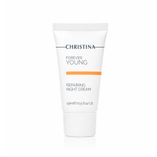 Нічний крем для обличчя 'Відновлення' Forever Young Repairing Night Cream Сhristina, 15 мл