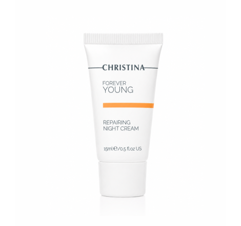 Нічний крем для обличчя 'Відновлення' Forever Young Repairing Night Cream Сhristina, 15 мл                     