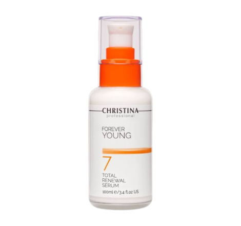 Омолоджуюча сироватка для обличчя 'Тоталь' (крок 7) Total Renewal Serum Forever Young Christina, 100 мл