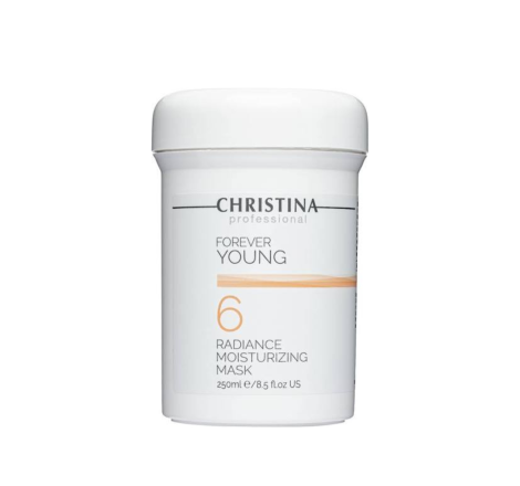 Зволожуюча маска для обличчя 'Сяйво' (крок 6) Forever Young Radiance Moisturizing Mask Christina, 250 мл