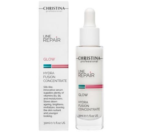 Зволожуючий концентрат для обличчя Line Repair Glow Hydra Fusion Concentrate Christina, 30 мл