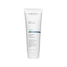 Очищуючий гель для обличчя з AHA-BHA кислотами Line Repair Hydra AHA-BHA Active Cleanser Сhristina, 250 мл