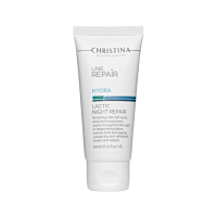 Крем для обличчя 'Нічне відновлення' з молочною кислотою Line Repair Hydra Lactic Night Repair Christina, 60 мл