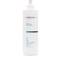 Зволожуюче міцелярне молочко для очищення обличчя (крок 1) Line Repair Moisturizing Micellar Milk (step 1) Christina, 500 мл
