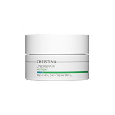 Денний крем для обличчя SPF 15 з бакучіолом Line Repair Nutrient Bakuchiol Day Cream SPF 15 Сhristina, 50 мл