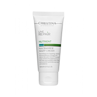 Нічний крем для обличчя з ніацинамідом Line Repair Nutrient Niacinamide Night Cream Christina, 60 мл