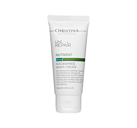 Нічний крем для обличчя з ніацинамідом Line Repair Nutrient Niacinamide Night Cream Christina, 60 мл
