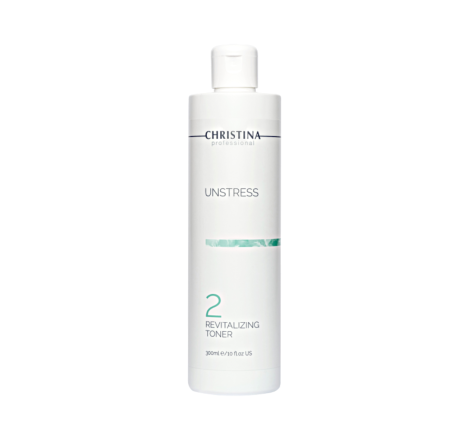 Відновлюючий тонік для обличчя (крок 2) Unstress Revitalizing Toner Christina, 300 мл