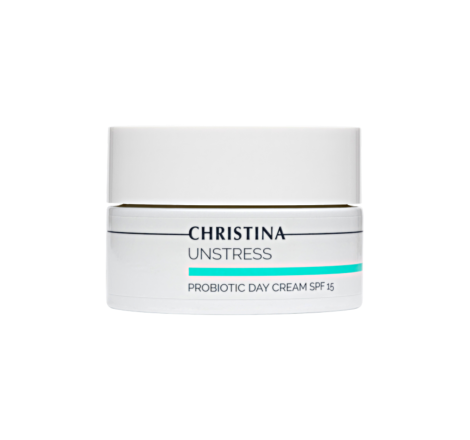 Денний крем для обличчя з пробіотиками і SPF 15 Unstress ProBiotic Day Cream SPF 15 Christina, 50 мл