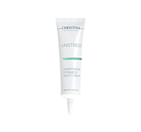 Нічний крем для шкіри навколо очей і шиї Unstress Harmonizing Night Cream Eye & Neck Christina, 30 мл