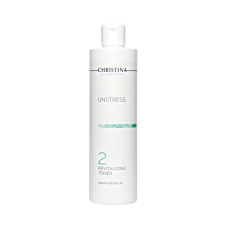 Відновлюючий тонік для обличчя (крок 2) Unstress Revitalizing Toner Christina, 300 мл
