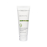 Освітлюючий крем для шкіри навколо очей ї шиї (крок 9) Bio Phyto Enlightening Eye and Neck Cream Christina, 75 мл