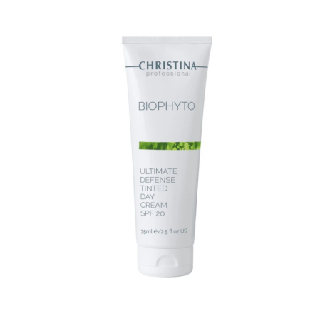 Денний крем для обличчя 'Абсолютний захист' з SPF 20 Bio Phyto Ultimate Defense Tinted Day Cream SPF 20 Christina, 75 мл