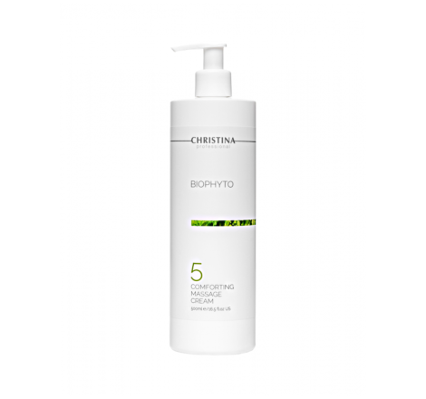 Заспокійливий масажний крем для обличчя Bio Phyto Comforting Massage Cream Christina, 500 мл
