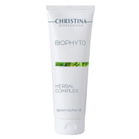 Полегшений рослинний пілінг для обличчя Bio Phyto Herbal Complex Christina, 75 мл