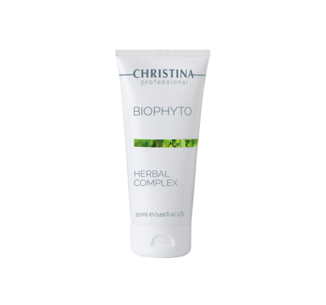 Легкий рослинний пілінг для обличчя Bio Phyto Herbal Complex Christina, 20 г