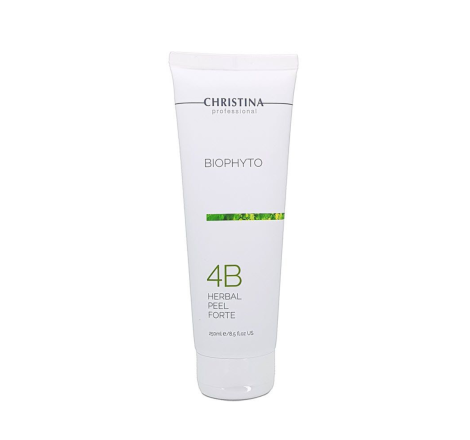 Посилений рослинний пілінг для обличчя (крок 4b) Bio Phyto Herbal Peel Forte Christina, 250 мл