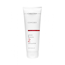 Вирівнюючий скраб-ексфоліатор для обличчя (крок 2) Comodex Scrub & Smooth Exfoliator Christina, 250 мл