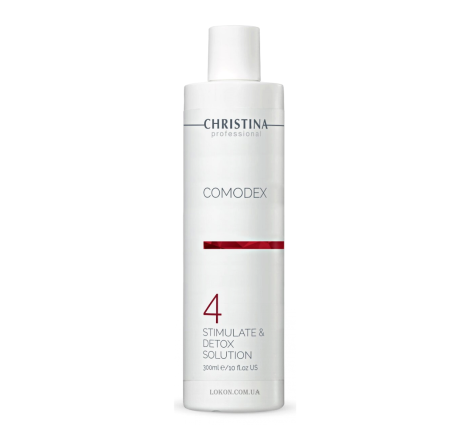 Стимулюючий детокс - лосьйон для обличчя (крок 4) Comodex Stimulate & Detox Solution Christina, 300 мл