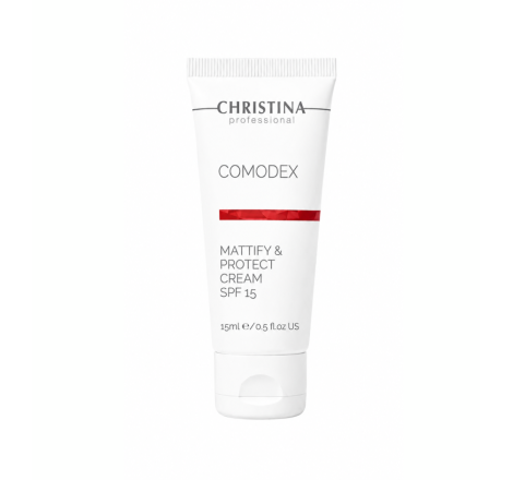 Крем для обличчя 'Матування і захист' Comodex Mattify & Protect Cream SPF 15 Christina, 15 мл