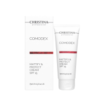 Крем для обличчя 'Матування і захист' Comodex Mattify & Protect Cream SPF 15 Christina, 75 мл
