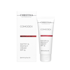 Крем для обличчя 'Матування і захист' Comodex Mattify & Protect Cream SPF 15 Christina, 75 мл