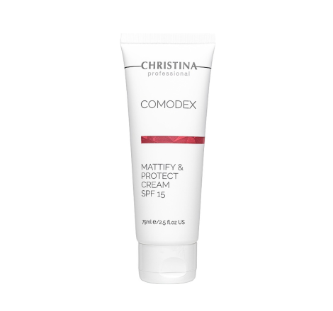 Крем для обличчя 'Матування і захист' Comodex Mattify & Protect Cream SPF 15 Christina, 75 мл