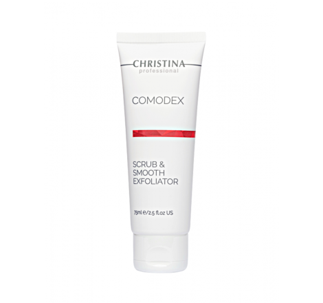 Вирівнюючий скраб-ексфоліатор для обличчя Comodex Scrub & Smooth Exfoliator Christina, 75 мл 