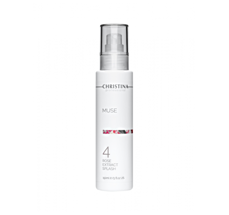 Спрей для обличчя з екстрактом троянди (крок 4) Muse Rose Extract Splas Christina, 150 мл