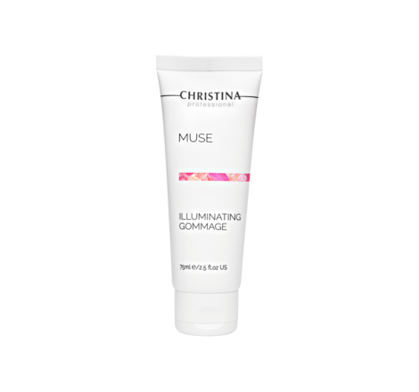 Відлущуючий гоммаж для сяйва шкіри обличчя Muse Illuminating Gommage Christina, 75 мл