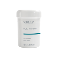 Мультивітамінна маска від зморшок для зони навколо очей Multivitamin Anti-Wrinkle Eye Mask Christina, 250 мл