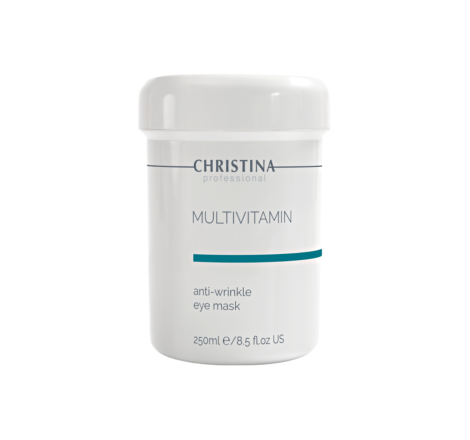 Мультивітамінна маска від зморшок для зони навколо очей Multivitamin Anti-Wrinkle Eye Mask Christina, 250 мл