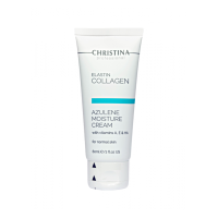 Поживний азуленовий крем з колагеном і еластином для обличчя Elastin Collagen Azulene Moisture Cream HA Christina, 60 мл