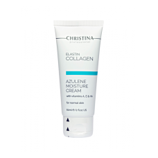 Поживний азуленовий крем з колагеном і еластином для обличчя Elastin Collagen Azulene Moisture Cream HA Christina, 60 мл