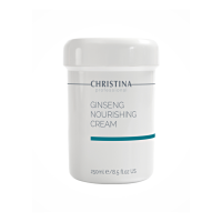 Живильний крем з женьшенем для нормальної шкіри обличчя Ginseng Nourishing Cream Сhristina, 250 мл