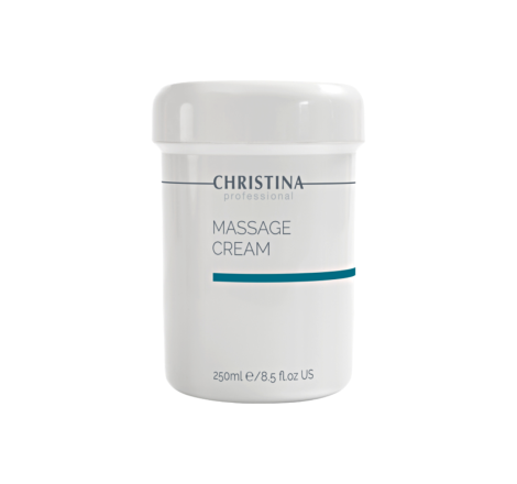 Масажний крем для всіх типів шкіри обличчя і тіла Massage Cream Christina, 250 мл+