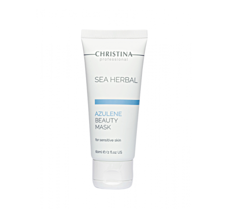 Азуленова маска краси для чутливої шкіри обличчя Sea Herbal Beauty Mask Azulene Christina, 60 мл