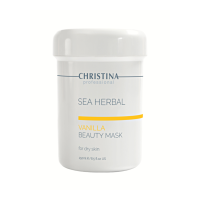 Ванільна маска краси для сухої шкіри обличчя Sea Herbal Beauty Mask Vanilla Christina, 250 мл