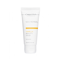 Ванільна маска краси для сухої шкіри обличчя Sea Herbal Beauty Mask Vanilla Christina, 60 мл