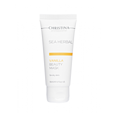 Ванільна маска краси для сухої шкіри обличчя Sea Herbal Beauty Mask Vanilla Christina, 60 мл
