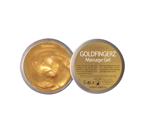 Гель для масажу 'Золоті пальчики' Helixience Goldfingerz Massage Gel Heliabrine, 200 мл