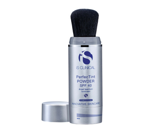 Сонцезахисна пудра для обличчя з м'якою кісточкою Perfectint Powder SPF 40+ Is Clinical, 7 г