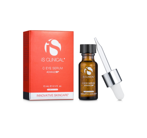 Сироватка для догляду за зоною навколо очей з вітаміном С Eye Serum Advance + iS Clinical, 15 мл