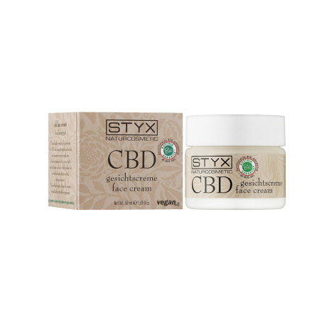 Інтенсивний крем для обличчя CBD Face Cream Styx, 50 мл