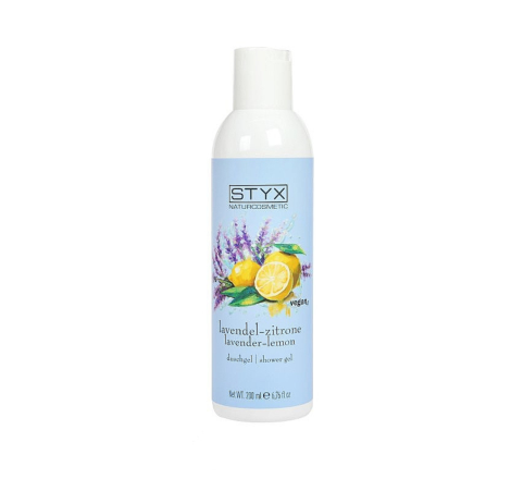 Гель для душу 'Лаванда-лимон' Aroma Derm Lavender-Lemon Shower Gel Styx, 200 мл                 ...