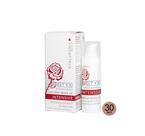 Крем тональний “Трояндовий сад”  Rosengarten Intensive Natur-Make-Up Styx, 30 мл                ...