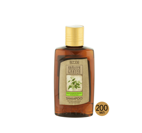 Шампунь для волосся Кропива-Хміль Brennessel And Hopfel Shampoo Styx, 200 мл                    ...